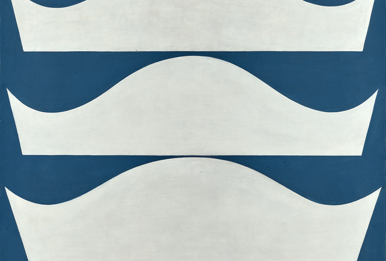 Sophie Taeuber-Arp. Gradation. 1934. Oil on canvas. Private collection © Luis Lourenço
