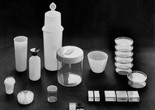 Plastic housewares included in the exhibition 50 Ans d’Art aux États-Unis, Musée national d'art moderne, March 31–May 15, 1955