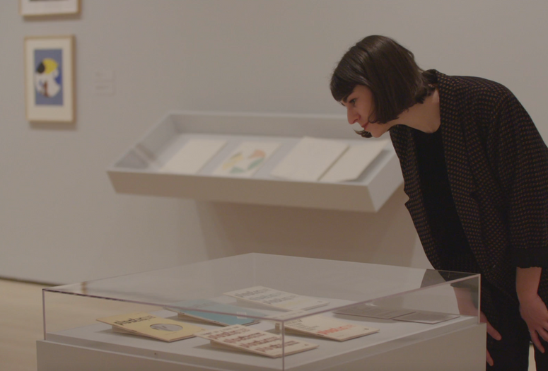 A still from UNIQLO ArtSpeaks: Laura Braverman on Sophie Taeuber-Arp and Plastique