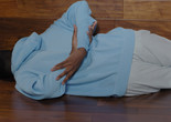 Tyler Mitchell, Untitled (Powder Blue 2017 Hoodie), 2019. Archival pigment print, 40 3/8 × 50" (12.7 × 127 cm). Courtesy the artist