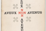 Claude Cahun (Lucy Schwob). Aveux non avenus (Disavowals or Cancelled Confessions). 1930. Illustrated book with photogravures: Cover (closed) approx. 8 11/16 × 6 11/16" (22 × 17 cm). The Museum of Modern Art, New York. Gift of Helen Kornblum in honor of Roxana Marcoci
