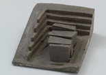 Carl Andre. Squaw Rock. 1964. Glazed, cast concrete bars, overall 5 1/2 × 8 3/8 × 8 3/8" (14 × 21.2 × 21.2 cm). Gift of Mr. and Mrs. Michael Chapman