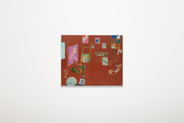 Henri Matisse. The Red Studio. Issy-les-Moulineaux, fall 1911. Oil on canvas, 71 1/4" × 7' 2 1/4" (181 × 219.1 cm). Mrs. Simon Guggenheim Fund. © 2021 Succession H. Matisse/Artists Rights Society (ARS), New York