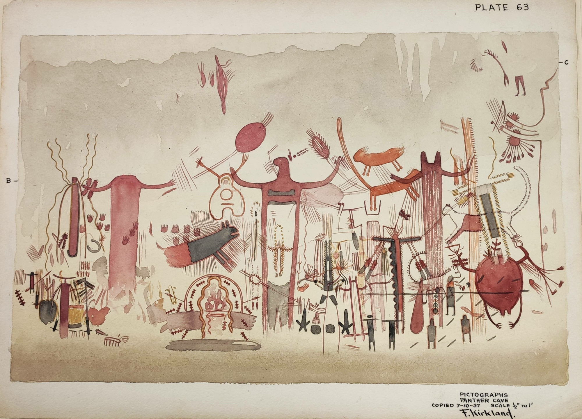 Panther Cave, Plate 63