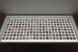 Artwork slides sent to Just Above Midtown. Slideshow and 35mm slides, each 2 x 2" (5.0 x 5.0 cm). Collection Linda Goode Bryant, New York. Installation view of the exhibition Just Above Midtown: Changing Spaces (September 10, 2022–February 18, 2023). Photograph by Emile Askey