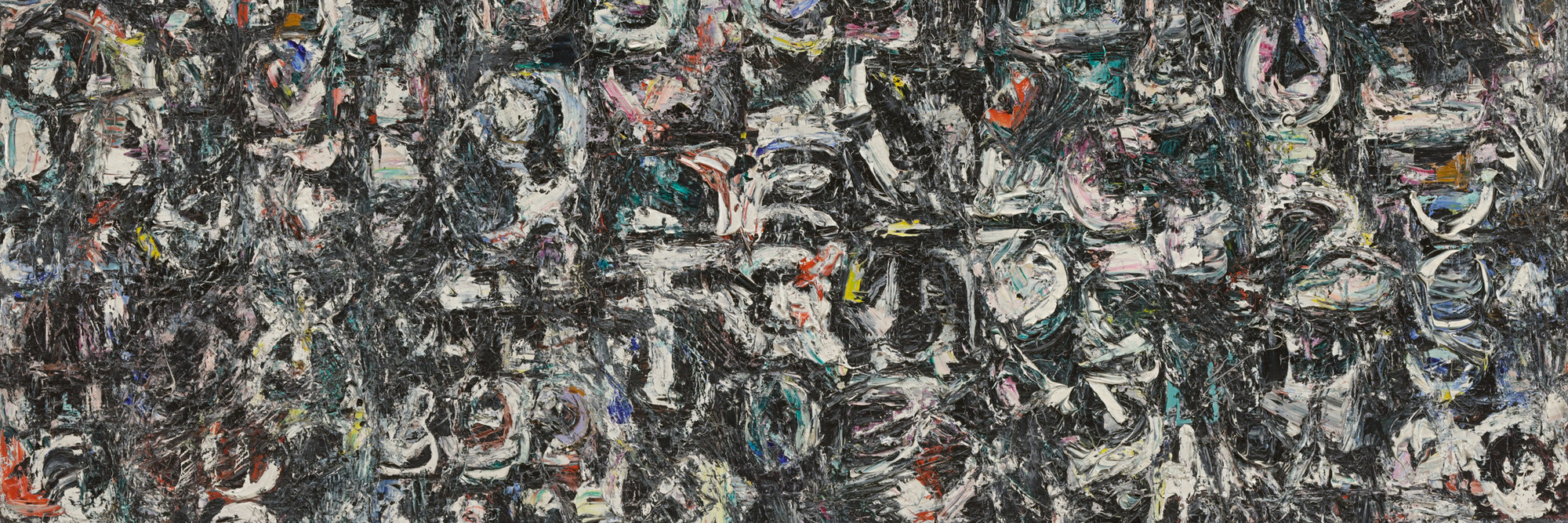 Lee Krasner. Untitled. 1949. Oil on board, 48 x 37" (121.9 x 93.9 cm). Gift of Alfonso A. Ossorio. © 2023 Pollock-Krasner Foundation / Artists Rights Society (ARS), New York