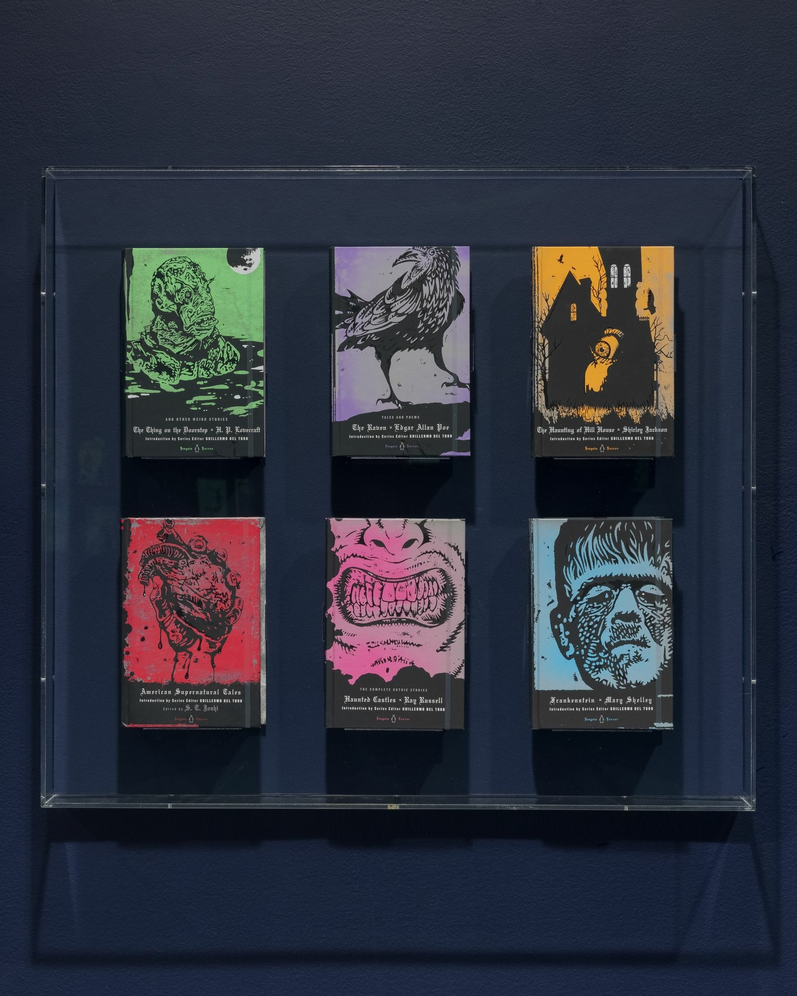 Designs for Penguin Horror Series curated by Guillermo del Toro
