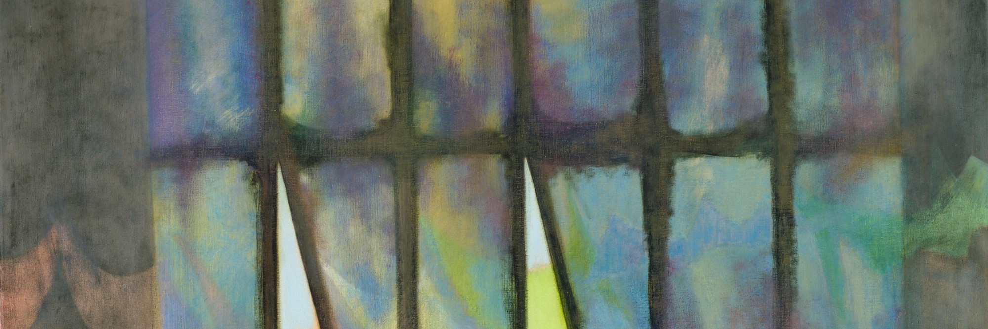 Loren MacIver. Skylight. 1948. Oil on canvas, 40 1/4 x 48 1/8" (102 x 122.1 cm). James Thrall Soby Bequest