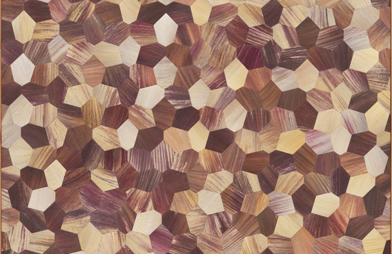 Fernando Laposse. Totomoxtle. 2017. Corn husks and glue on MDF board, approx.: 47 1/4 × 47 1/4 × 1 1/2" (120 × 120 × 3.8 cm). The Museum of Modern Art, New York. Committee on Architecture and Design Funds