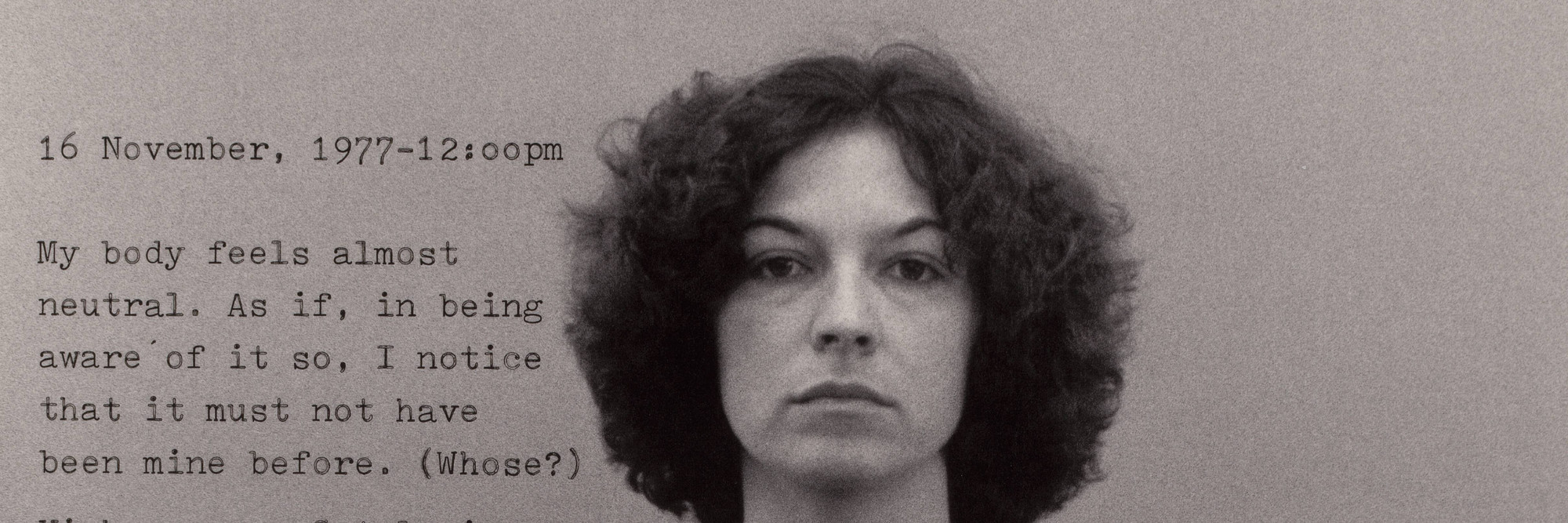 Donna-Lee Phillips. Fragments from a Visual Journal (23 November, 1977–12:00 pm). 1977. Gelatin silver print, 8 × 10" (20.3 × 25.4 cm). Agnes Rindge Claflin Fund. © 2025 Donna-Lee Phillips