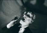Hattie Hathaway as "The Blind Man" in Blacklips Performance Cult, Frankenstein Screen Tests, 1994