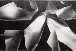 Sheila Pinkel. Folded Paper. c. 1974–82. Gelatin silver print, 51 7/8 × 103 3/8" (131.8 × 262.6 cm). The Museum of Modern Art, New York. Photography Purchase Fund. © 2023 Sheila Pinkel