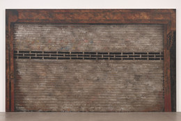 Martin Wong. Houston Street. 1986. Acrylic on canvas, 8 × 13' (243.8 × 396.2 cm). The Museum of Modern Art, New York. Gift of Steven Johnson and Walter Sudol. © 2024 Estate of Martin Wong, courtesy the estate and P·P·O·W Gallery, New York. Photo: Jonathan Muzikar