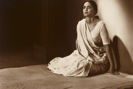Pushpamala N. Adbhuta from The Navarasa Suite, from the series Bombay Photo Studio. 2003. Gelatin silver print, 25 7/8 × 19 15/16" (65.7 × 50.6 cm). The Museum of Modern Art, New York. John Szarkowski Fund. © 2024 Pushpamala N