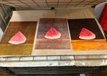 Monoprints by Taller Boricua artist Felix Plaza, 2024. Photo: James Cuebas