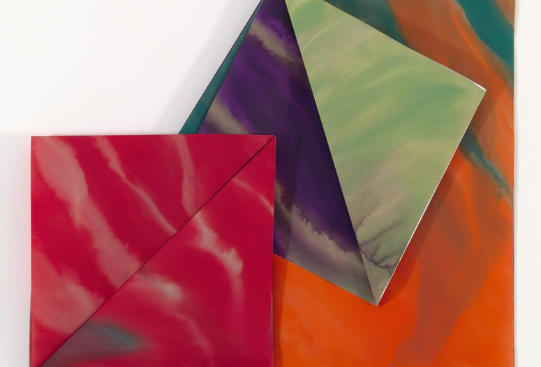 Dorothea Rockburne. Guardian Angel, II. 1982. Watercolor on vellum. The Museum of Modern Art, New York. Gift of R.L.B. Tobin. © 2024 Dorothea Rockburne/Artists Rights Society (ARS), New York