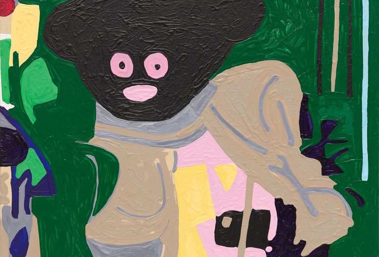 Marlon Mullen. untitled. 2017. Acrylic on canvas. The Museum of Modern Art, New York. Gift of AC Hudgins. © 2024 Marlon Mullen