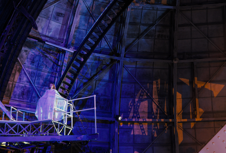 Kelci Hahn in Star Choir at Mt. Wilson Observatory, 2023