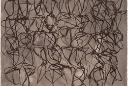 Brice Marden. Rain. 1991. Ink and ink wash on paper, 25 3/4 x 34 1/4" (65.4 x 87.2 cm). Gift of The Edward John Noble Foundation Inc. and Jo Carole and Ronald S. Lauder. © 2024 Brice Marden / Artists Rights Society (ARS), New York