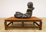 Thomas Schütte. Bronzefrau Nr. 17 (Bronze Woman No. 17). 2006. Patinated bronze on steel table. The Art Institute of Chicago. Through prior gifts or bequests of Leo S. Guthman, Fowler McCormick, Albert A. Robin, Marguerita S. Ritman, Emily Crane Chadbourne, Florence S. McCormick, and Judith Neisser; purchased with funds provided by Per Skarstedt; 20th Century Purchase and Robert and Marlene Baumgarten funds. Photo: The Art Institute of Chicago/Art Resource, New York. © 2024 Thomas Schütte/Artists Rights Society (ARS), New York/VG Bild-Kunst, Bonn
