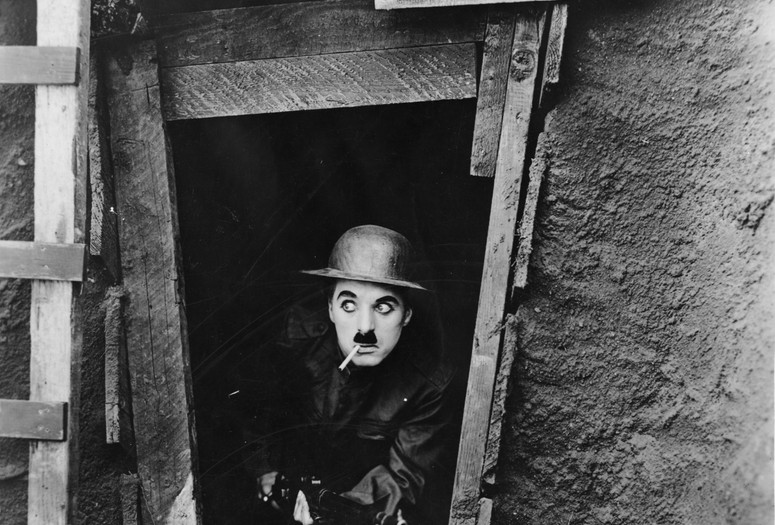 Shoulder Arms. 1918. USA. Directed by Charles Chaplin. The Museum of Modern Art Film Stills Archive