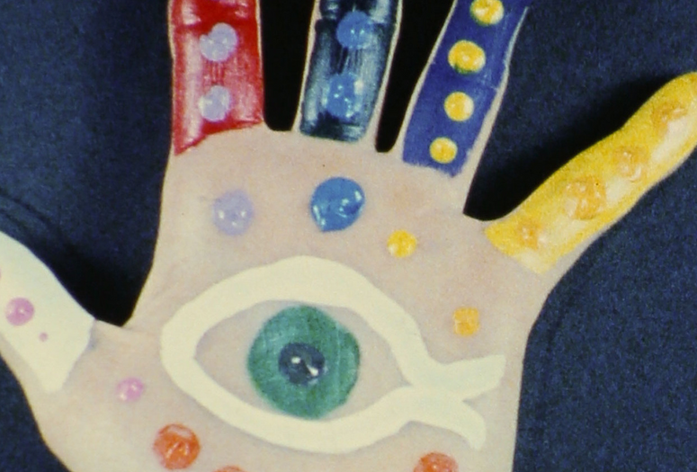 Barbara Hammer. Sync Touch. 1981. 16mm film transferred to video (color, sound), 10:07 min. The Museum of Modern Art, New York. Purchase. © 2025 The Estate of Barbara Hammer, and Company, New York. Image courtesy of the Barbara Hammer Collection at the Academy Film Archive