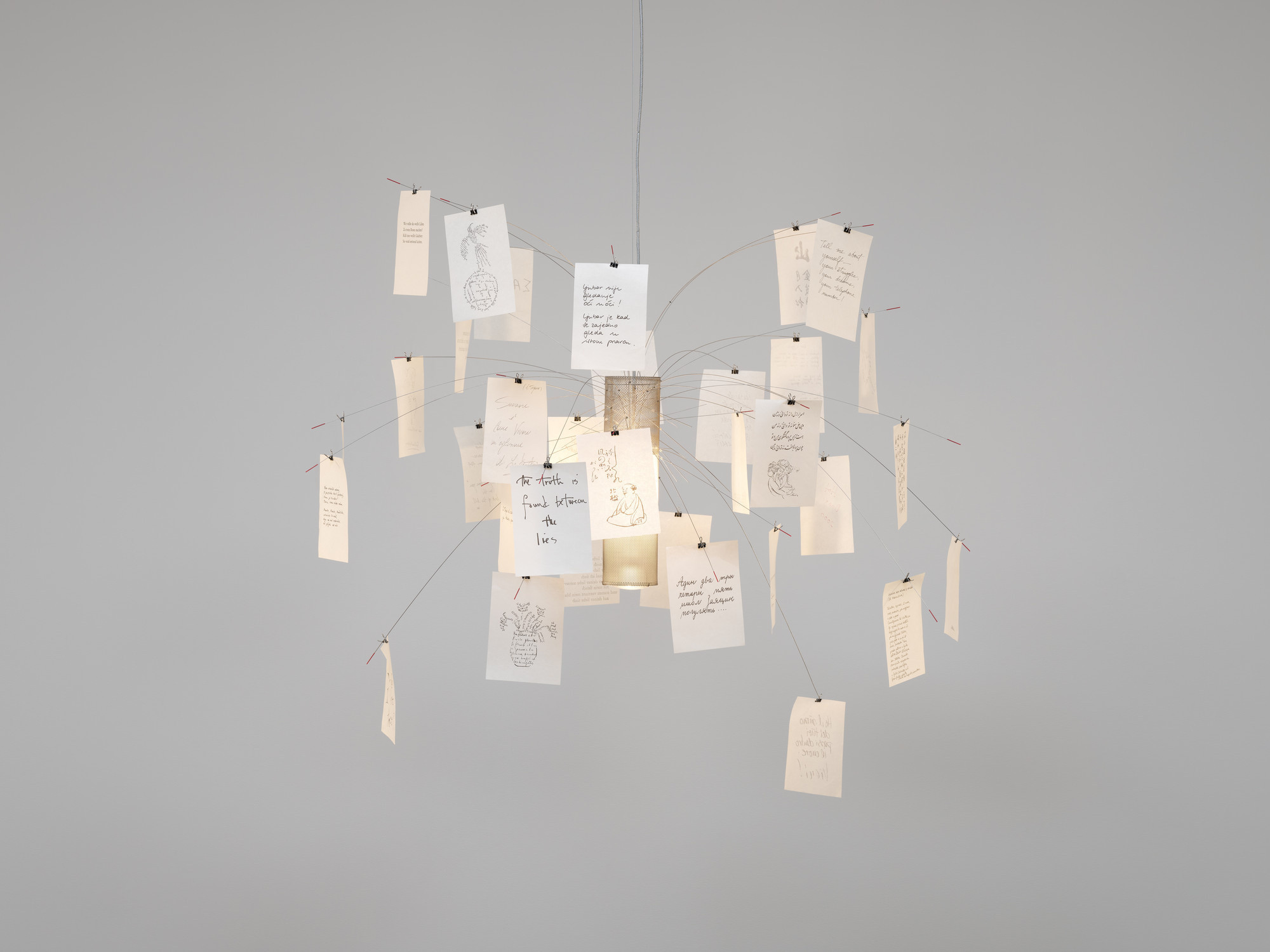 Zettel'z Hanging Lamp