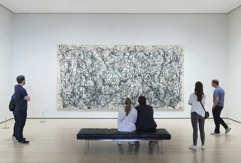 Image credit: Jackson Pollock. One: Number 31, 1950. 1950. Oil and enamel paint on canvas. The Museum of Modern Art, New York. Sidney and Harriet Janis Collection Fund (by exchange). © 2025 Pollock-Krasner Foundation/Artists Rights Society (ARS), New York. Photo: Gus Powell
