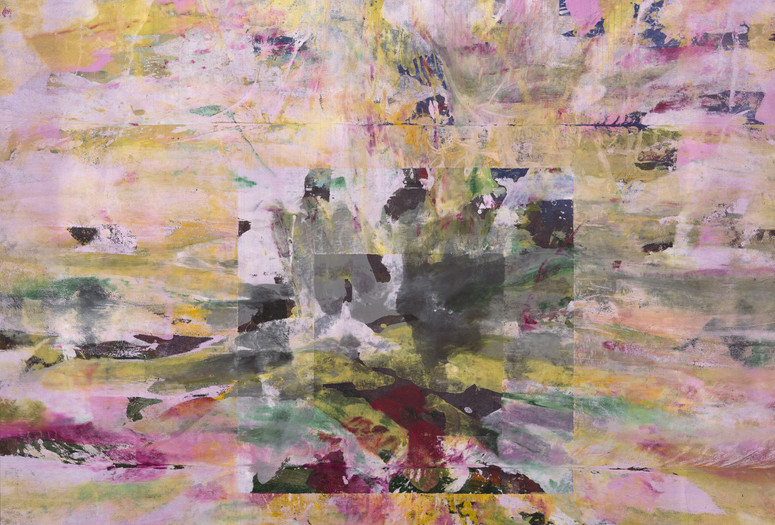 Jack Whitten. Light Sheet I (detail). 1969. Acrylic on canvas. © Jack Whitten Estate. Courtesy the Estate and Hauser &amp; Wirth. Photo: Christopher Stach