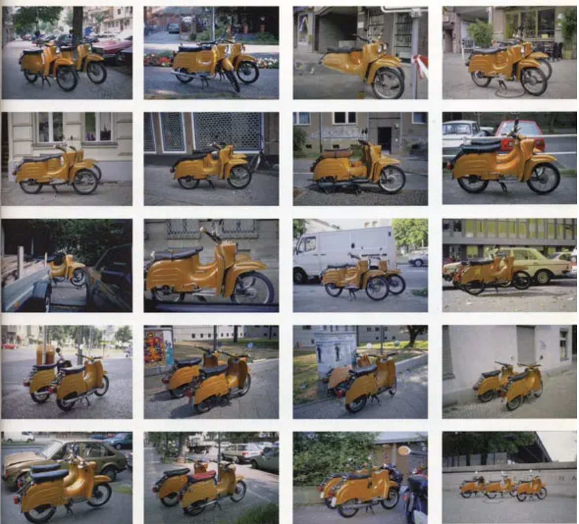 Gabriel Orozco. _Until You Find Another Yellow Schwalbe._ 1995