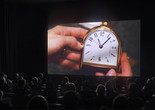 Image credit: Christian Marclay. The Clock. 2010. Video (black and white and color, sound), 24 hrs. The Museum of Modern Art, New York. Promised gift from the Collection of Jill and Peter Kraus. © 2025 Christian Marclay. Courtesy Paula Cooper Gallery and White Cube. Installation view, Christian Marclay—The Clock, The Museum of Modern Art, New York, December 21, 2012–January 21, 2013. Photo: Thomas Griesel