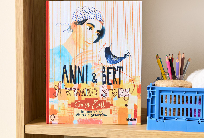 The cover of Anni &amp; Bert: A Weaving Story