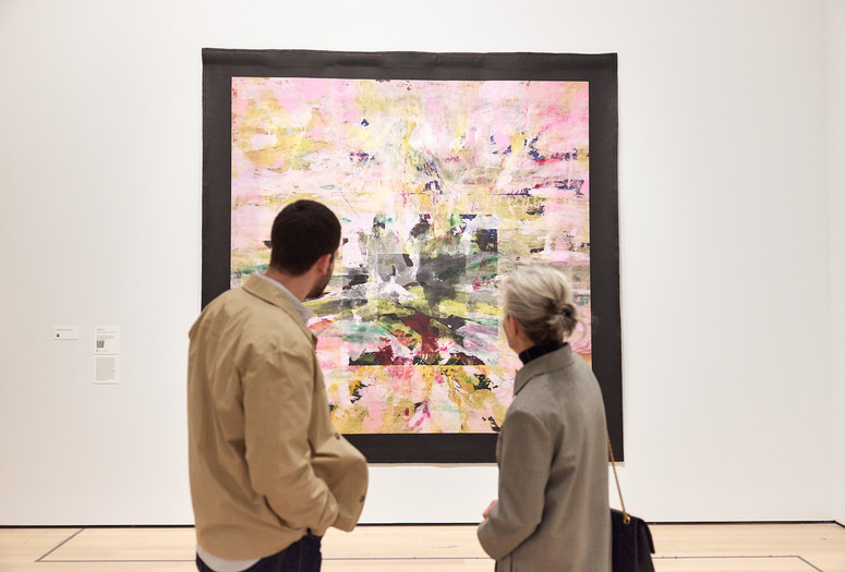 Image: Jack Whitten. Light Sheet I. 1969. Acrylic on canvas. © Jack Whitten Estate. Courtesy the Estate and Hauser &amp; Wirth. Photo: Alycia Kravtiz