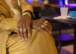 L. Kasimu Harris. “King” Joe Lindsey and his Royal Setup (Roberton’s Vieux Carre Lounge), New Orleans from Vanishing Black Bars and Lounges. 2022. Inkjet print. © 2025 L. Kasimu Harris. Courtesy the artist