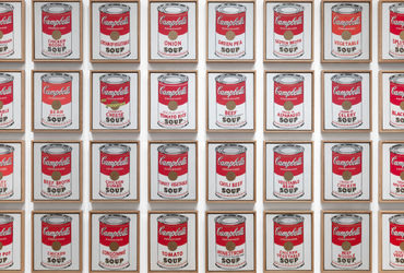 Andy Warhol. Campbell's Soup Cans. 1962