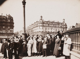 Eugène Atget. Pendant l'éclipse. 1912. Gelatin silver printing-out-paper print, 6 7/16 × 8 5/8" (16.3 × 21.9 cm). Abbott-Levy Collection. Acquired through the generosity of Shirley C. Burden, and Family of Man Fund
