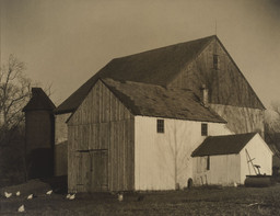 Bucks County Barn with Chickens
