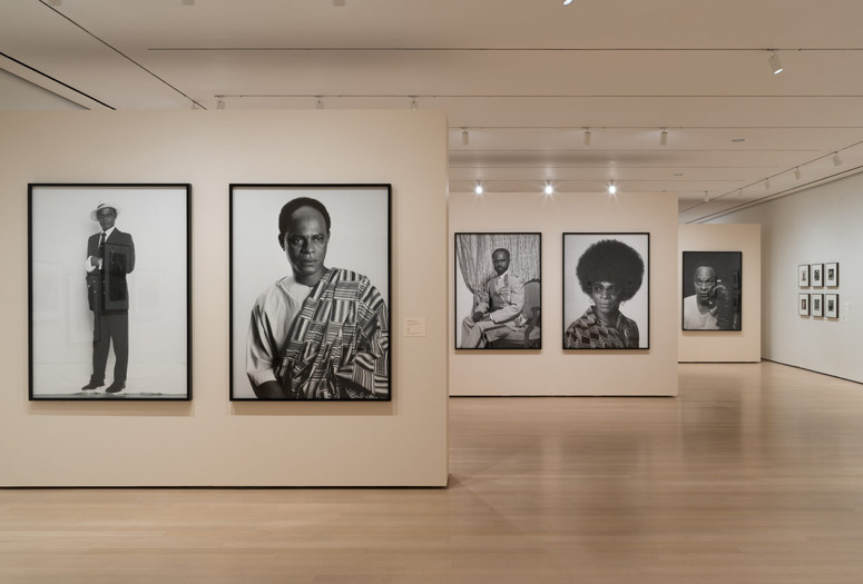 Installation view of Ideas of Africa: Portraiture and Political Imagination, The Museum of Modern Art, New York, December 14, 2025–July 25, 2026. Photo: Jonathan Dorado