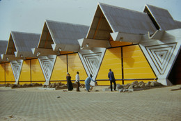 Jean-François Lamoureux, Jean Louis Marin. Centre International du Commerce Extérieur du Sénégal (CICES), Dakar, Senegal. 1971–74. Photo: Michel Fegyveres