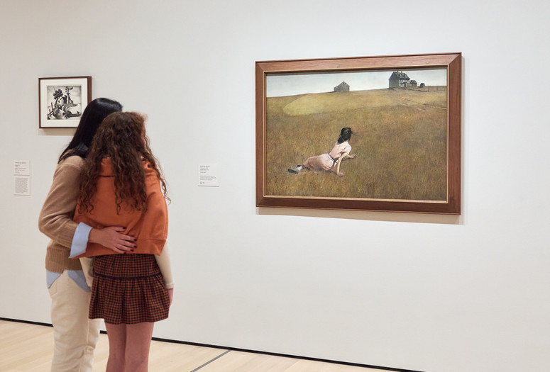 Andrew Wyeth. Christina’s World. 1948. Tempera on panel. The Museum of Modern Art, New York. Purchase. Photo: Alycia Kravitz