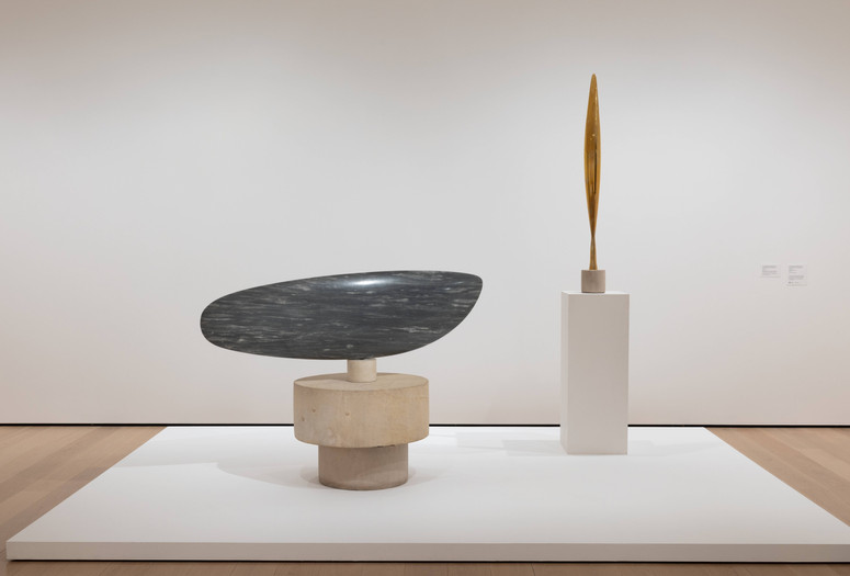 Installation view of the gallery Constantin Brancusi in the exhibition Collection 1880s–1940s, January 19, 2024–ongoing. Photographed in February 2024. The Museum of Modern Art, New York. Digital Image © 2025 The Museum of Modern Art, New York. Photo: Jonathan Dorado
