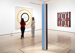 Installation view of Gallery 415: Hard Edges, Expanded Fields, The Museum of Modern Art, New York, ongoing. Photo: Martin Seck