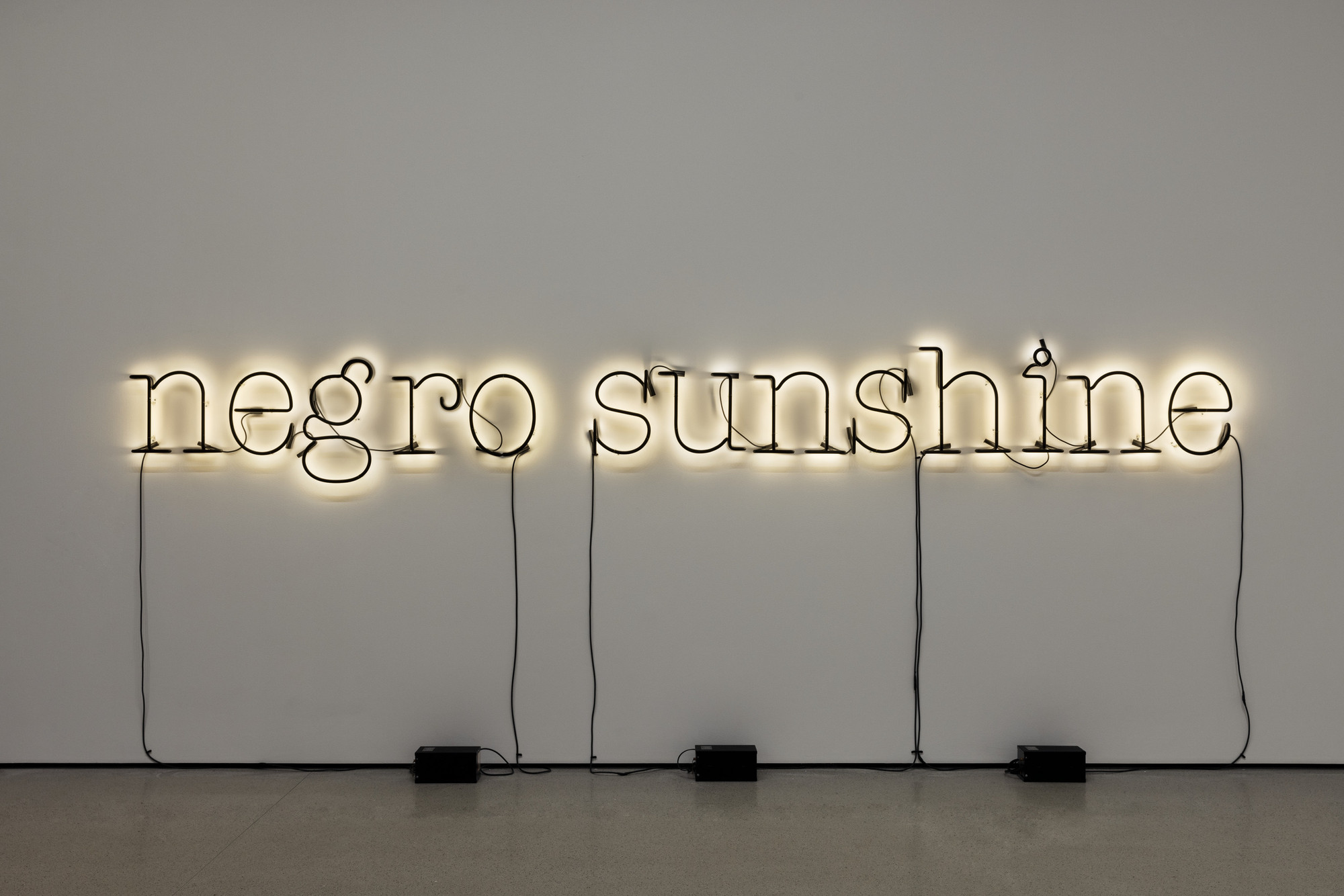 Glenn Ligon. Warm Broad Glow. 2005