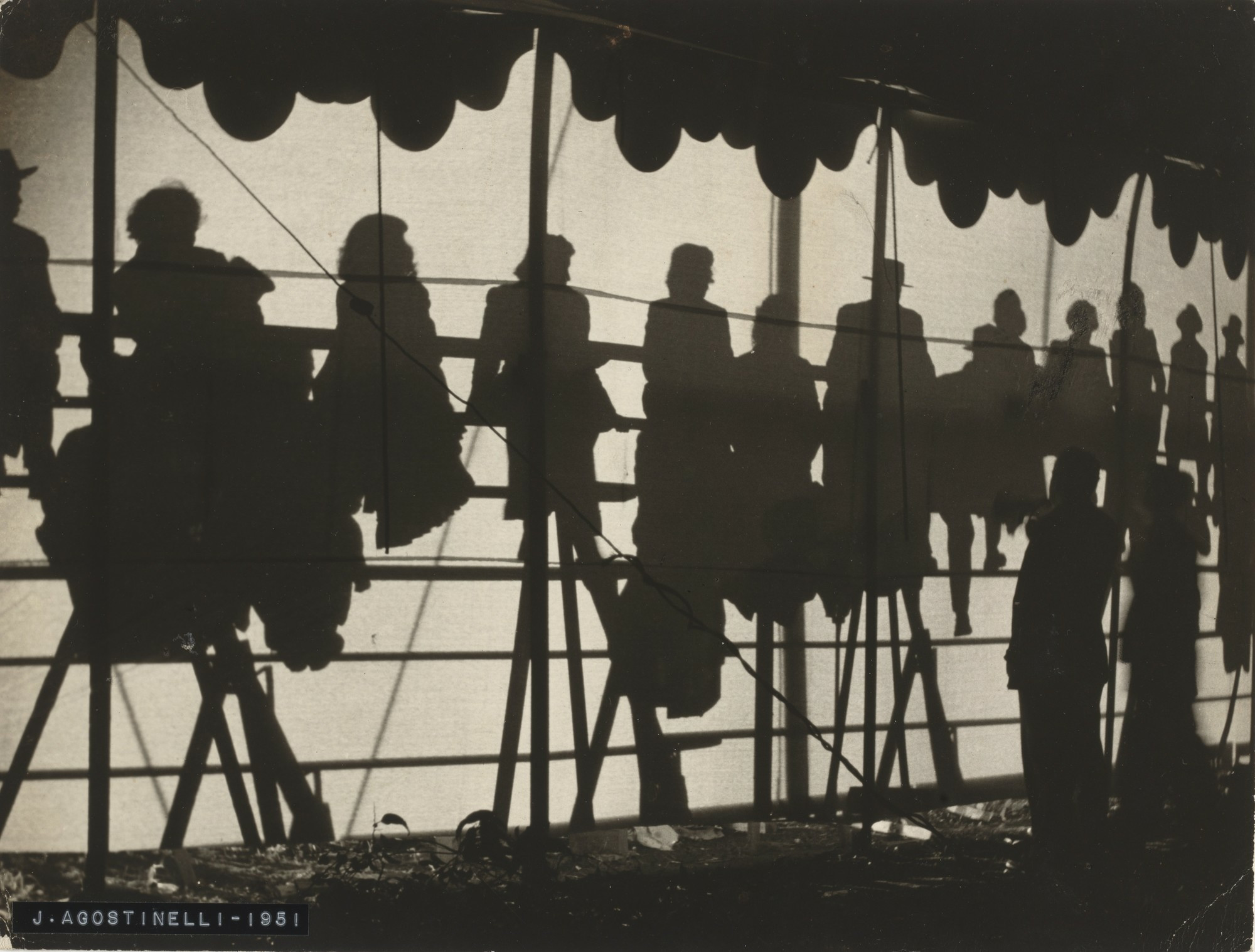 Julio Agostinelli. Circus (Circense). 1951. Gelatin silver print. Acquired through the generosity of Richard O. Rieger
