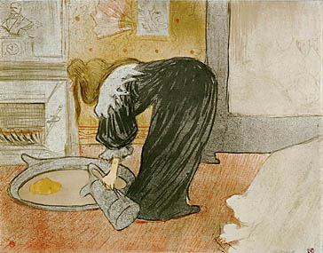 Toulouse-Lautrec, Femme au tub - Le tub