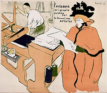 Toulouse-Lautrec, L'Estampe originale