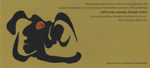 Invitation to the Members&rsquo; Preview of the exhibition
