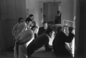Thumbnail Staff of the Élysée Palace Watching the Inauguration of President François Mitterrand, Paris