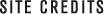Site Credits