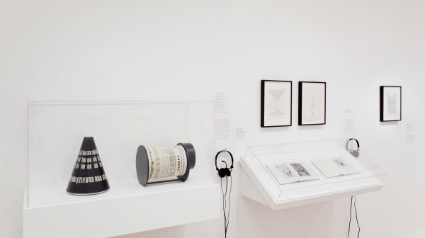 Installation view of <i>Ecstatic Alphabets/Heaps of Language</i>